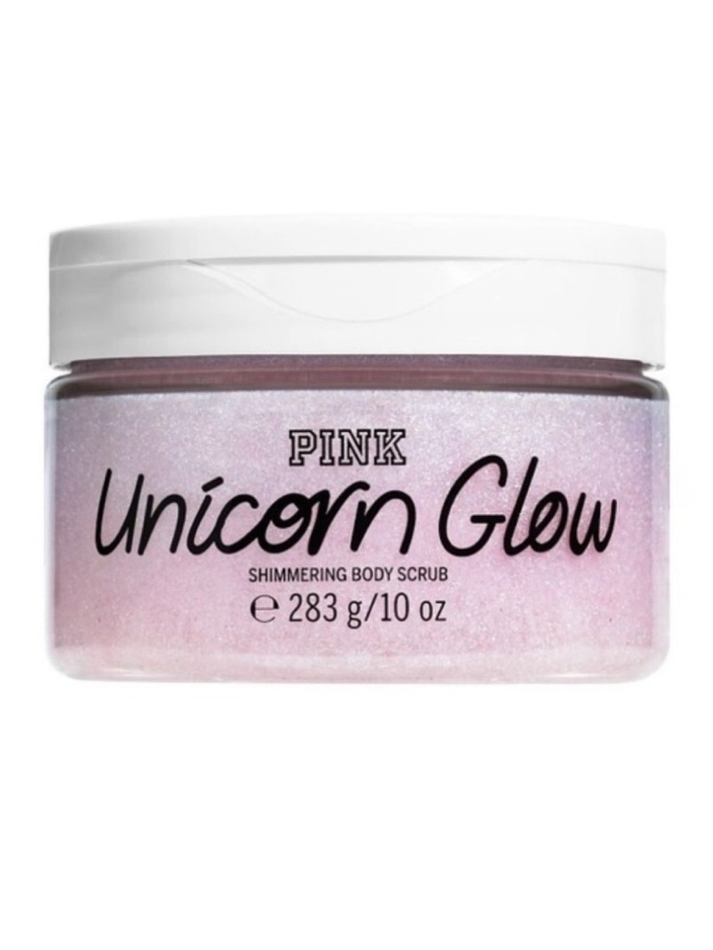 NEW✨ Victoria’s Secret PINK Unicorn Glow Shimmering Body Scrub 10oz